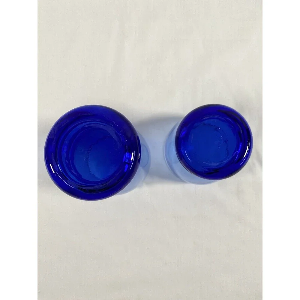 Libbey bangles cobalt